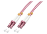Lindy 15m LC-LC OM4 50/125 Fibre Optic Patch Cable | 46345