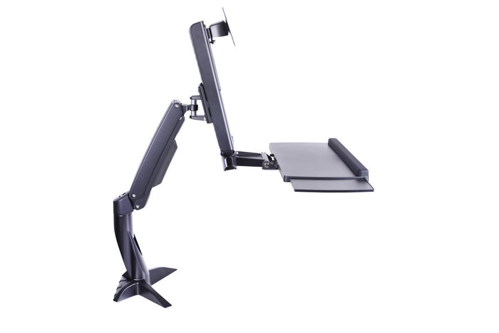 Multibrackets M Flex Desk Workstation | For 15" - 27" Screens Monitor Arm Desk Mount Multibrackets