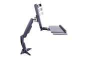 Multibrackets M Flex Desk Workstation | For 15" - 27" Screens Monitor Arm Desk Mount Multibrackets