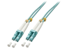 Lindy 1m LC-LC OM3 50/125 Fibre Optic Patch Cable | 46370
