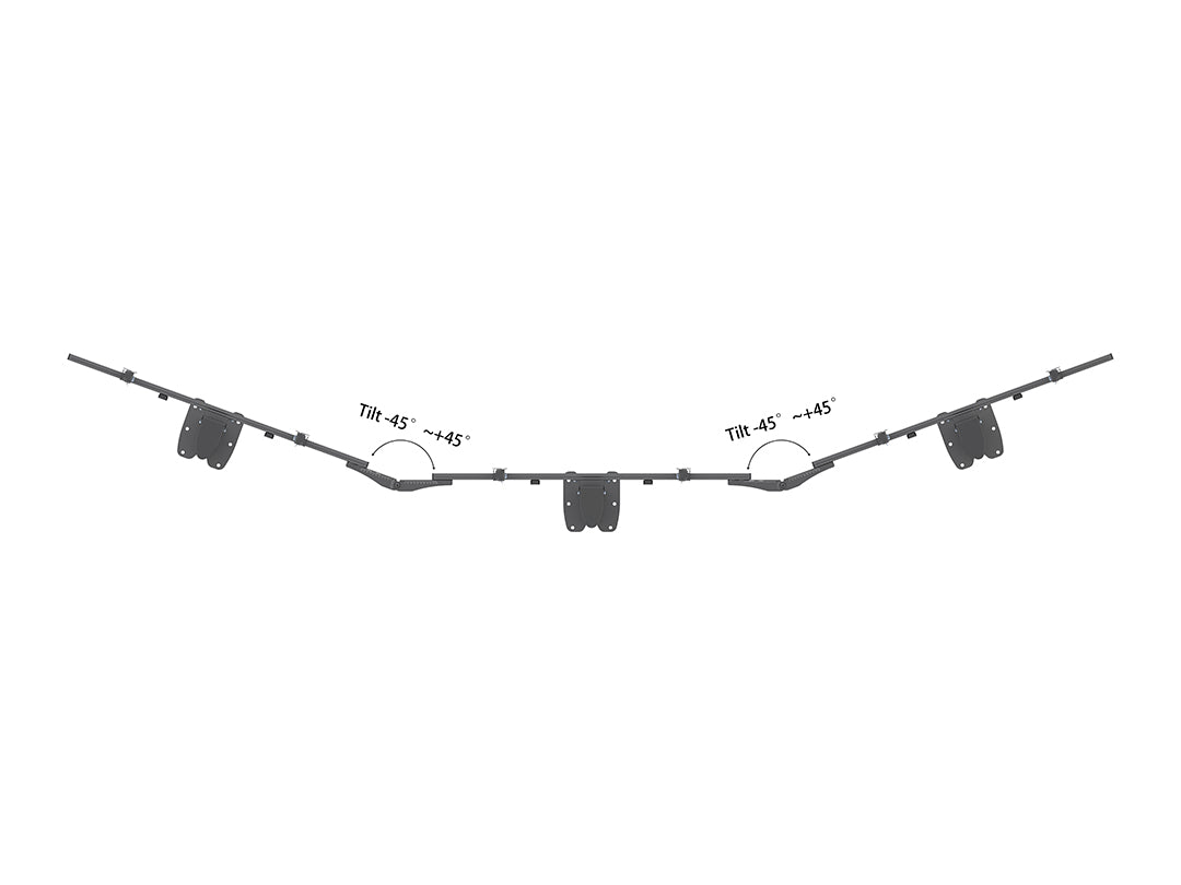 Multibrackets MBFMC3x3U M Pro Series Video Wall Floormount - 600x400 Floor Stand Multibrackets