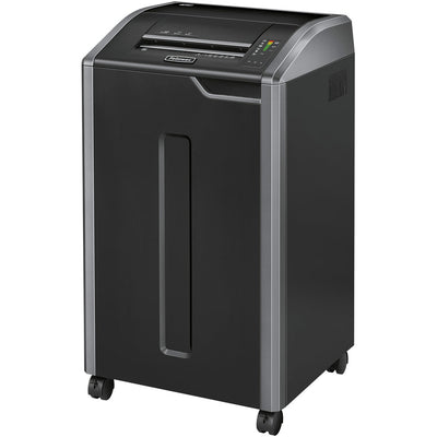 Fellowes 425Ci Paper Shredder Cross Shredding 30 cm Black, Silver | 4698001 Paper Shredder Fellowes