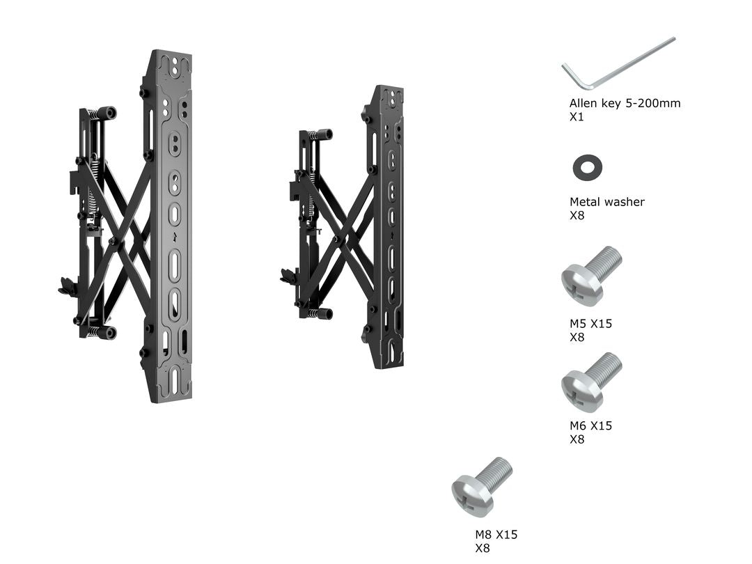 Multibrackets M Pro Series M Push in Pop out VESA - 400 Wall Mount Bracket Multibrackets