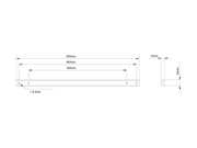 Multibrackets M Pro Series Extender Kit - 600 Mounting Accessory Multibrackets