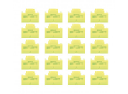 Lindy RJ45 Port Blocker, 20pcs, Green | 47895 Port Blocker Lindy