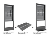 Multibrackets M Pro Series Floorbase Indoor Enclosure Totem - 55" Floor Stand Multibrackets