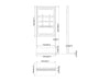 Multibrackets M Pro Series Floorbase Indoor Enclosure Totem - 55"