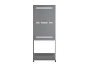 Multibrackets M Pro Series Wheelbase Indoor Enclosure Totem - 55" Floor Stand Multibrackets