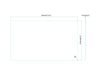 Multibrackets M Pro Series 13" Enclosure - Safety Sheet Polycarbonate Signage Display Enclosures Multibrackets