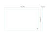 Multibrackets M Pro Series 32" Enclosure - Safety Sheet Polycarbonate Signage Display Enclosures Multibrackets