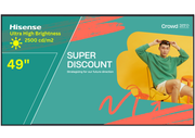 Hisense 49WF25E 49” Window Facing 2500 cd/m2 Ultra High Brightness Digital Signage Display High Brightness Digital Signage Hisense