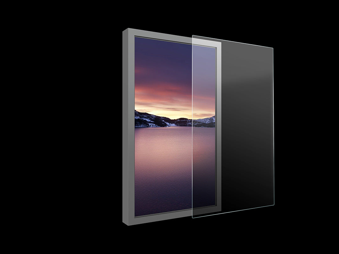 Multibrackets M Pro Series 75" Enclosure - Safety Sheet Polycarbonate Signage Display Enclosures Multibrackets