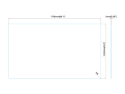 Multibrackets M Pro Series 75" Enclosure - Safety Sheet Polycarbonate Signage Display Enclosures Multibrackets
