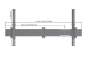 Multibrackets MBW1U M 1000 Tilt Wallmount Pro - Up to 65"-120" Screen Wall Mount Bracket Multibrackets