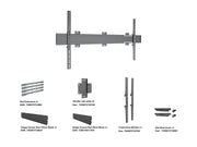 Multibrackets MBW1U Fixed M Wallmount Pro - (65"-120") Wall Mount Bracket Multibrackets