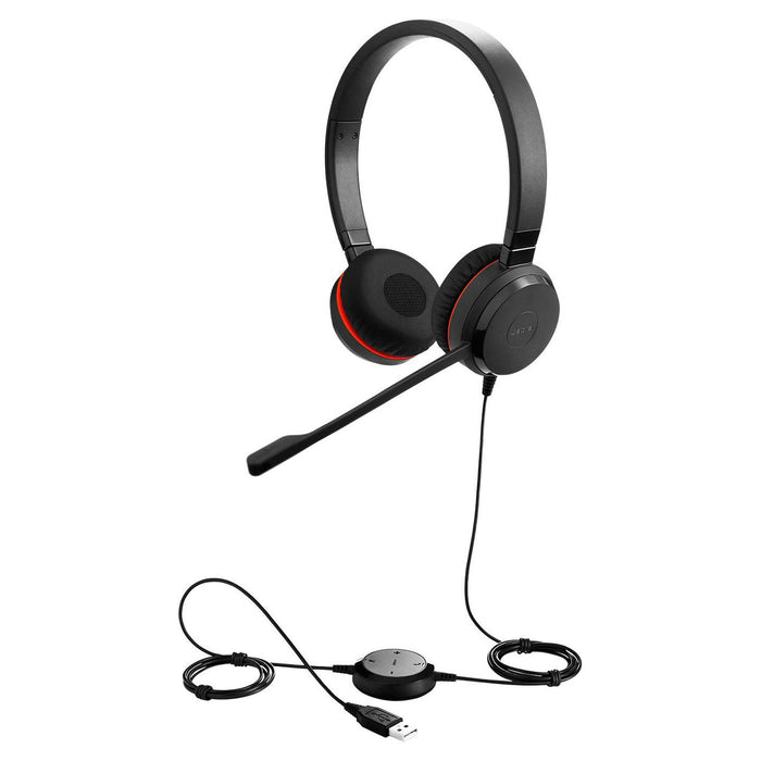 Jabra EVOLVE 20SE UC Stereo Wired Over-the-head Stereo Headset | 4999-829-409 Headset Jabra