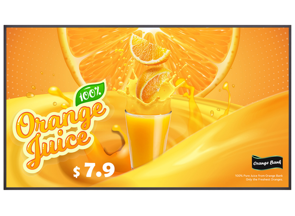 LG 49UH5Q-E 49" 4K UHD Large Format Digital Signage Display