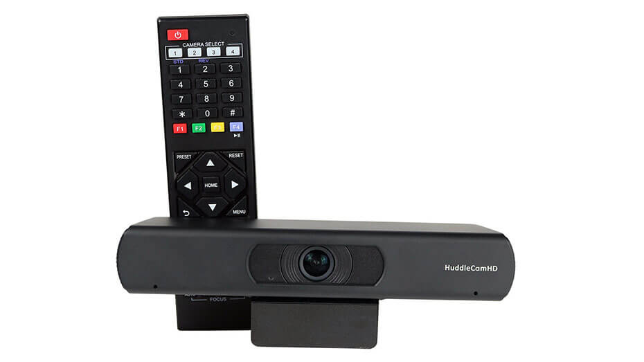 HuddleCamHD Pro 4k EPTZ Webcam with Remote Control | HC-EPTZ-USB Webcam HuddleCamHD