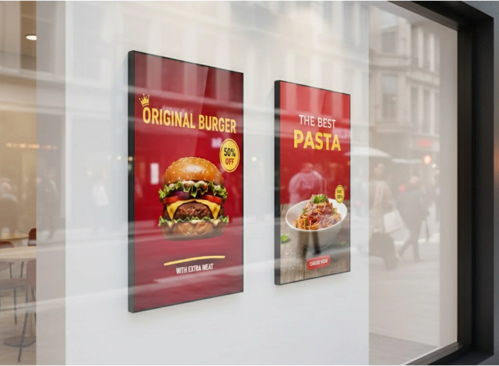 Moove SM49UHB2 49" 4K 4000 cd/m² High Brightness Window Display Android 14 High Brightness Digital Signage ScreenMoove