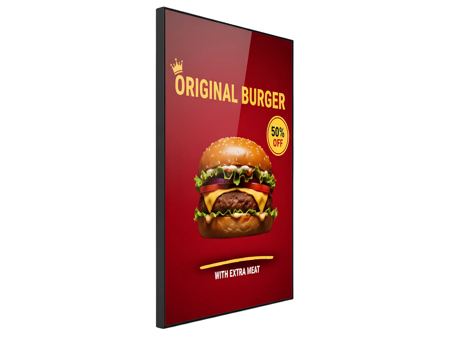 Moove SM49UHB2 49" 4K 4000 cd/m² High Brightness Window Display Android 14 High Brightness Digital Signage ScreenMoove