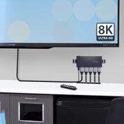 Startech 8K HDMI 2.1 Switch 4-In 1-Out with Remote & Power Adapter | 4PORT-8K-HDMI-SWITCH Video Switch Startech