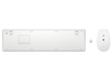 HP 650 Wireless Keyboard and Mouse Combo – Full-Size, White | 4R016AA#ABH Keyboard & Mouse HP