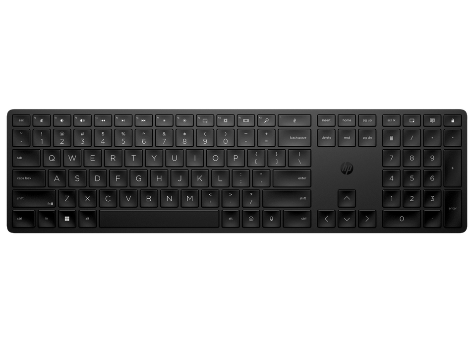 HP 450 Wireless Programmable Full-Size Keyboard (Black) | 4R184AA#ABF Keyboard & Mouse HP