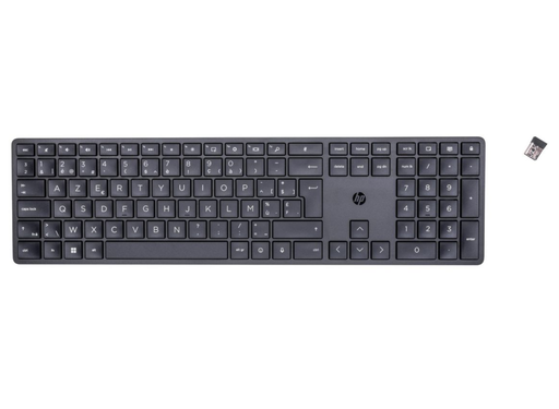 HP 450 Wireless Programmable Keyboard – Full-Size AZERTY (Belgian) | 4R184AA#AC0 Keyboard & Mouse HP