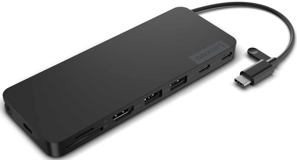 Lenovo USB-C Slim Travel Dock | 4X11N40212 Laptop Docks & Port Replicators Lenovo