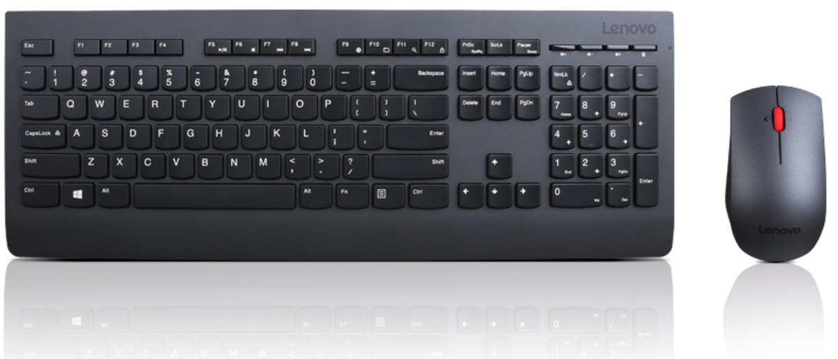 Lenovo Professional Wireless Keyboard and Mouse Combo | 4X30H56809 Keyboard & Mouse Lenovo