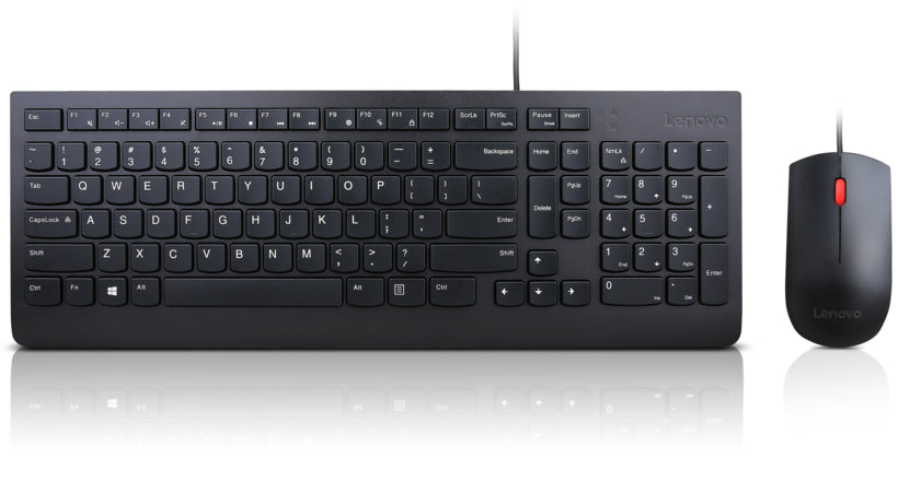 Lenovo 4X30L79921 Essential Wired Combo Keyboard and Mouse Keyboard & Mouse Lenovo