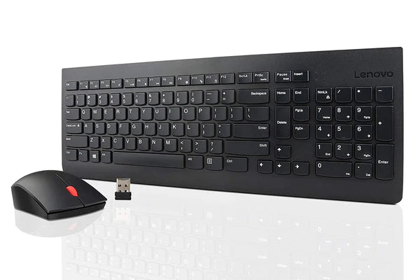 Lenovo 4X30M39496 Essential Wireless Keyboard And Mouse Combo UK Keyboard & Mouse Lenovo