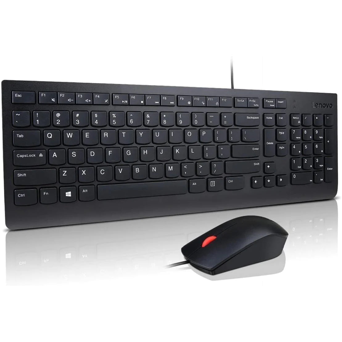 Lenovo 4X30M39496 Essential Wireless Keyboard And Mouse Combo UK Keyboard & Mouse Lenovo