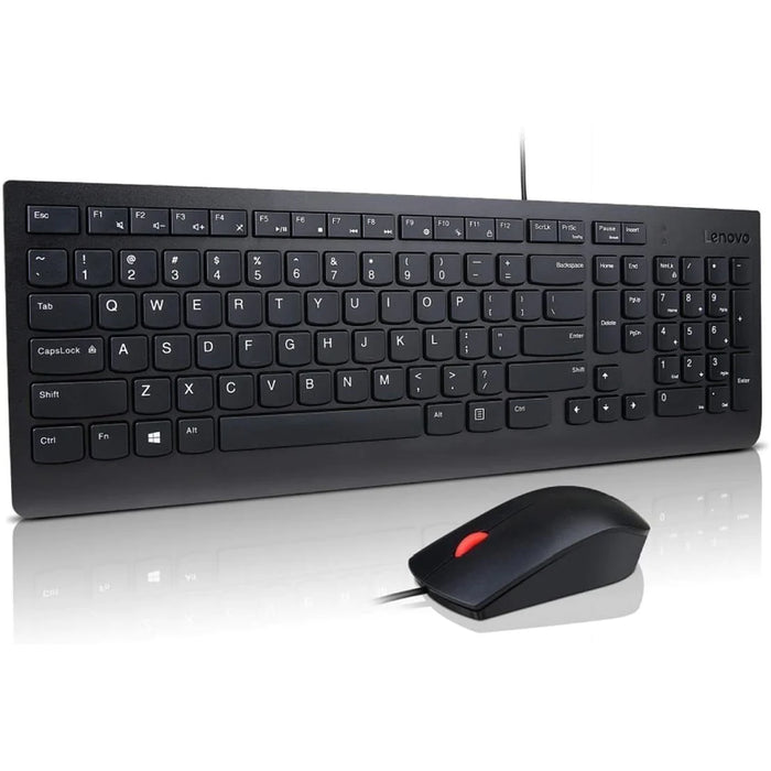 Lenovo 4X30M39496 Essential Wireless Keyboard And Mouse Combo UK Keyboard & Mouse Lenovo