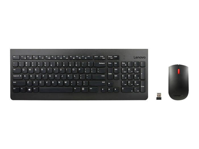 Lenovo 4X30M39496 Essential Wireless Keyboard And Mouse Combo UK Keyboard & Mouse Lenovo