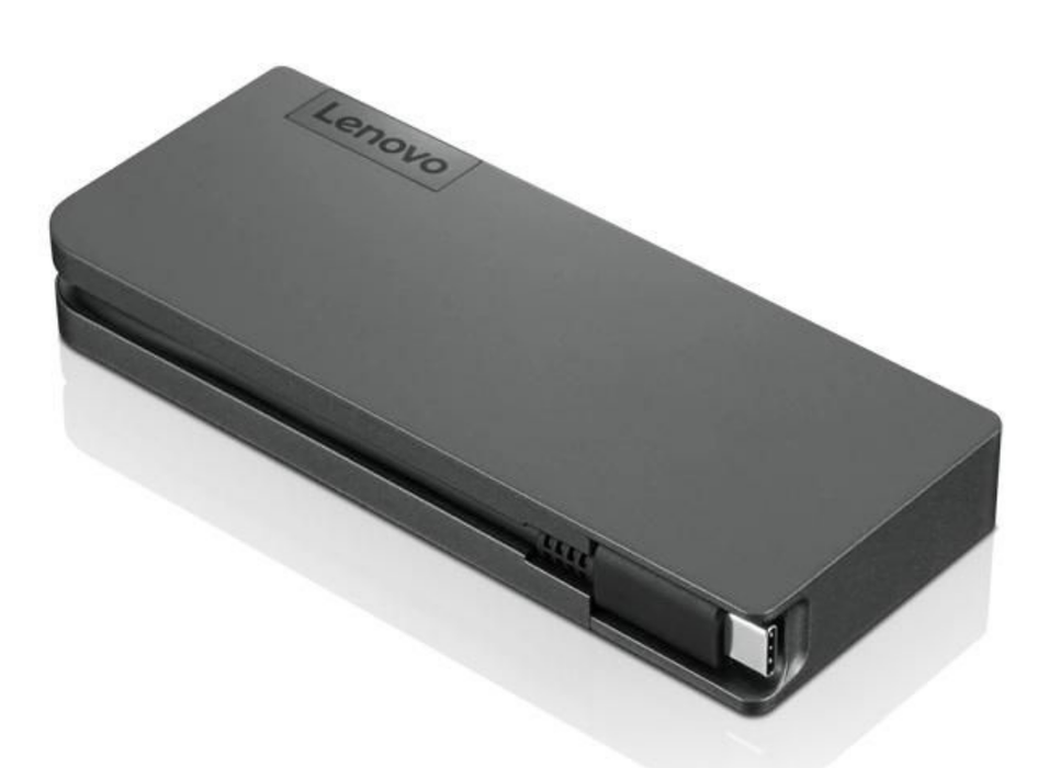 Lenovo Powered USB-C Travel Hub, 13W, 5V/3A USB-C port, Iron Grey | 4X90S92381