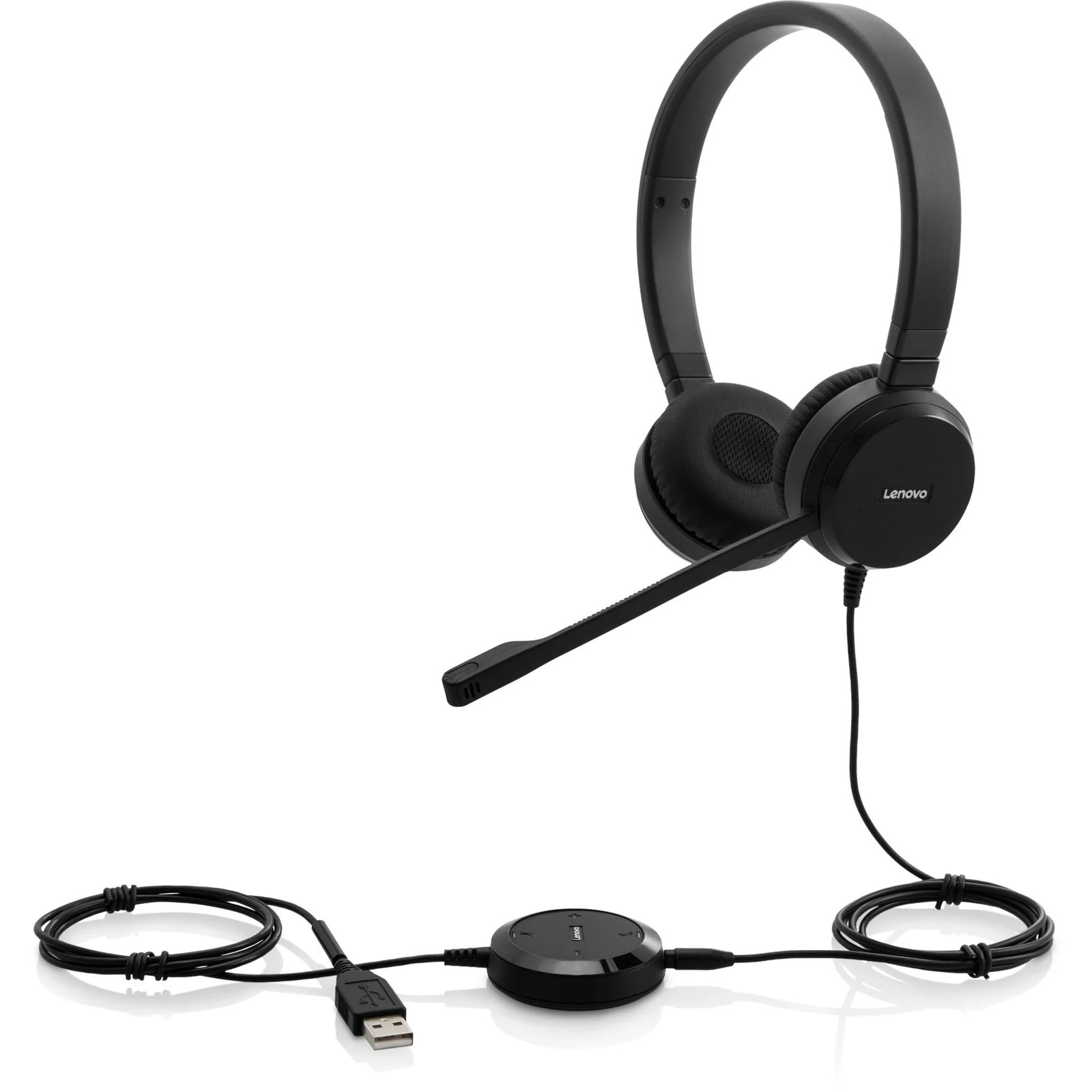 Lenovo Think Options Pro Wired Over-The-Head 32 Ohm Stereo Headset Black Headset Lenovo