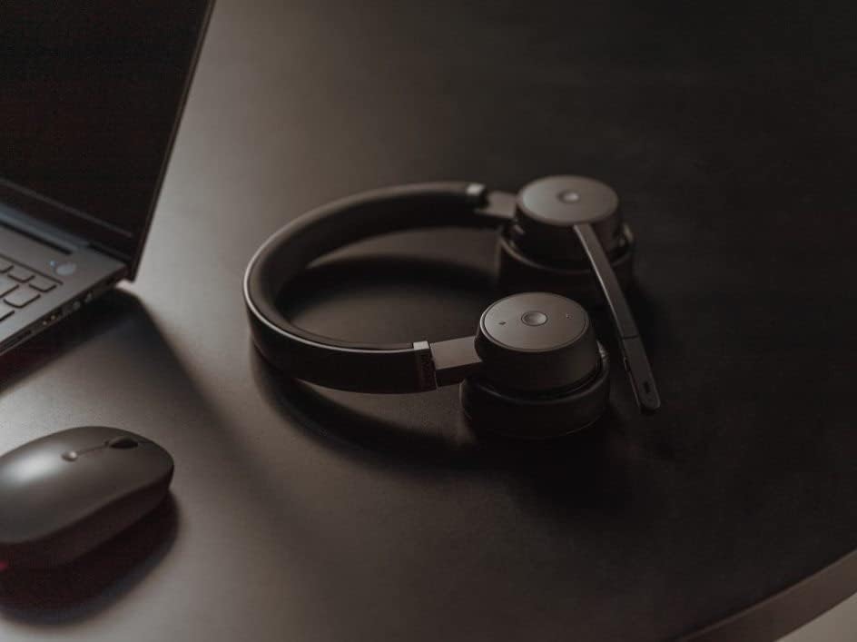 Lenovo Go 4XD1C99221 Wired/Wireless Bluetooth Over-The-Head Stereo Headset Headset Lenovo