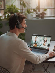 Lenovo Go 4XD1C99221 Wired/Wireless Bluetooth Over-The-Head Stereo Headset Headset Lenovo