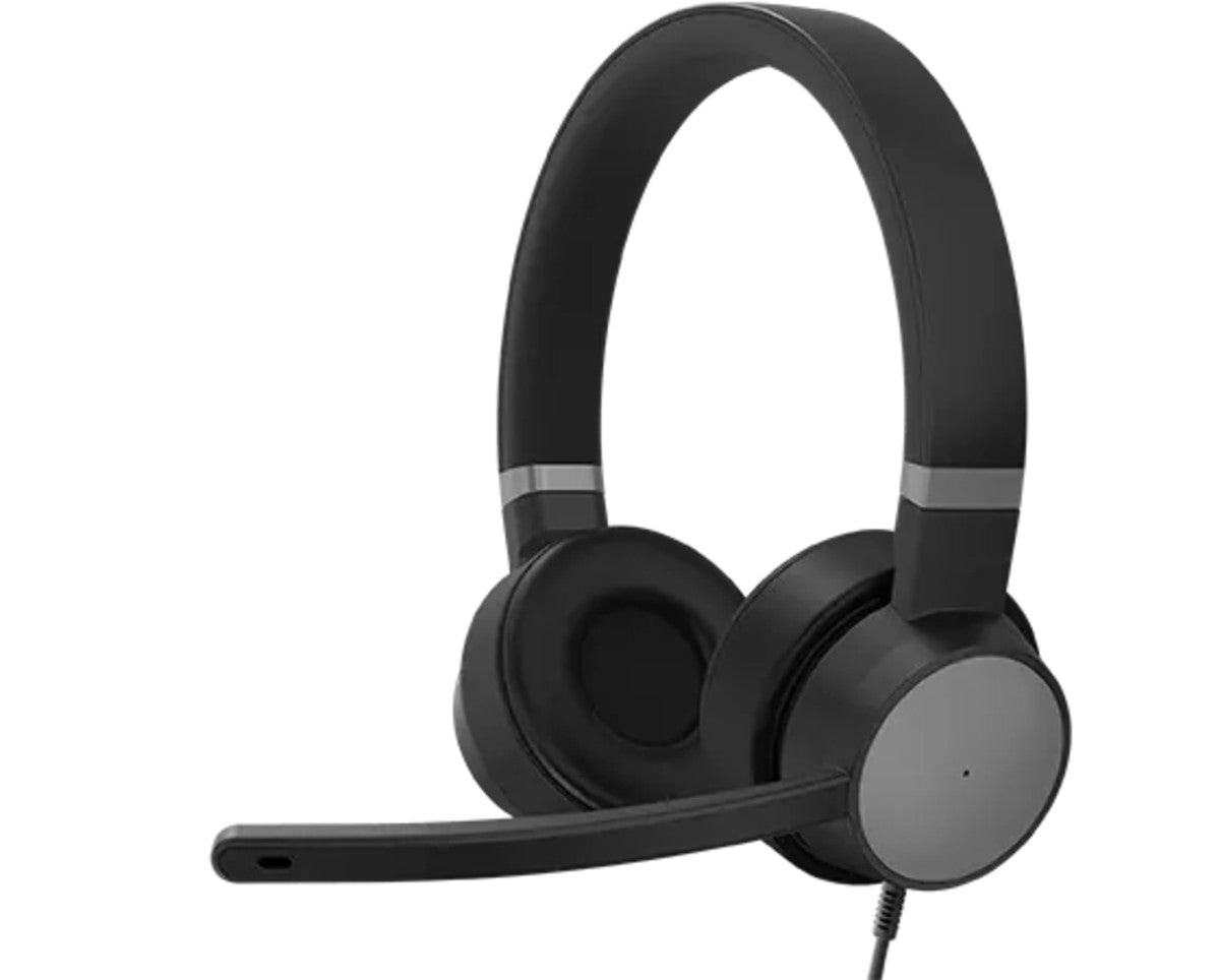Lenovo Go Wired ANC Wired Black Headset Headset Lenovo