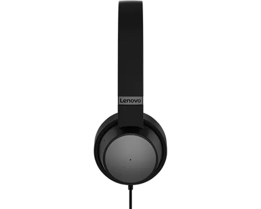 Lenovo Go Wired ANC Wired Black Headset