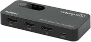 Manhattan 4K@60Hz 2-Port HDMI Splitter with Downscaling | 207614 Splitter Manhattan