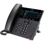 Poly VVX 450 12-Line IP Phone and PoE-enabled | 8B1L7AA#AC3 Audio Conferencing System Poly