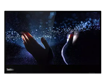 Lenovo M14t ThinkVision 14" 60Hz USB-C Mobile Monitor With Touch Screen | 62A3UAT1WL Desktop Monitor Lenovo