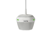Biamp Parlé TCM-1A AVB Beamtracking Pendant Microphone With PoE+ Amplifier, White Microphone BIAMP