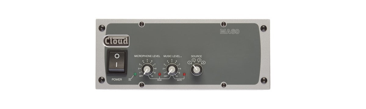 Cloud Electronics MA60 Mixer Amplifier Audio Amplifier Cloud Electronics