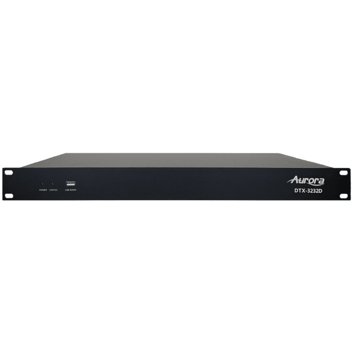 Aurora DTX-3232D 32x32 all-digital Dante DSP Processor Aurora