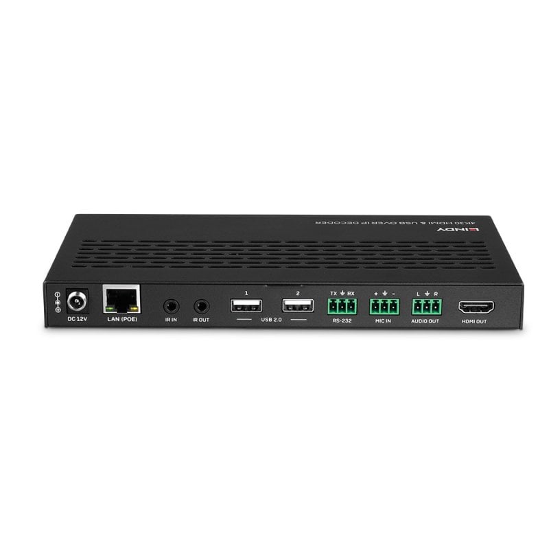 Lindy 4K30 HDMI & USB over IP System - Decoder | 38397 AV Extender Lindy