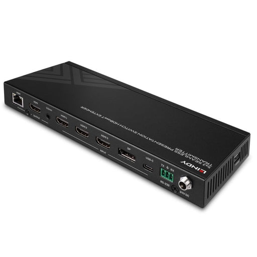 Lindy 5 Port Seamless Presentation Switch HDBaseT Extender - Transmitter | 38338