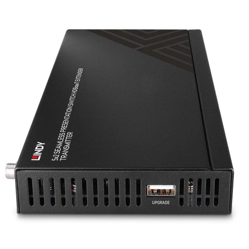 Lindy 5 Port Seamless Presentation Switch HDBaseT Extender - Transmitter | 38338 AV Extender Lindy